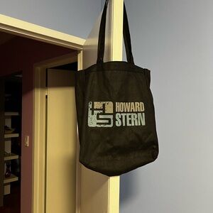 Howard Stern Black Tote Bag